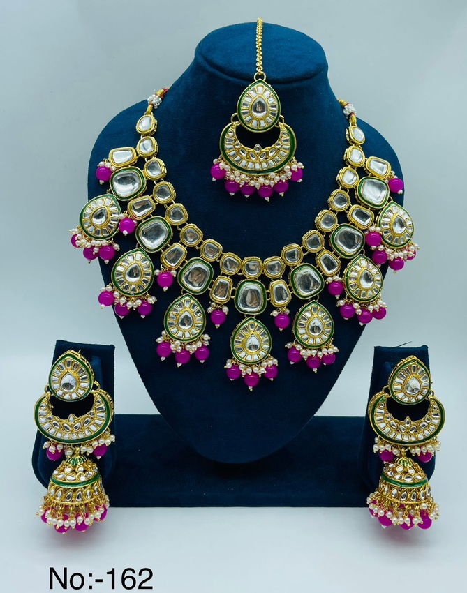 Gold Antique Kundan Choker Bridal Jewellery Catalog
